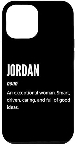iPhone 13 Pro Max Jordan Gifts, Noun, An Exceptional Woman Case