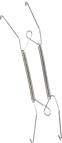 Dualoai Telleraufhänger für Wandtellerhalter, Unsichtbarer Tellerhalter Aus Draht für Antike Teller, 10 Zoll