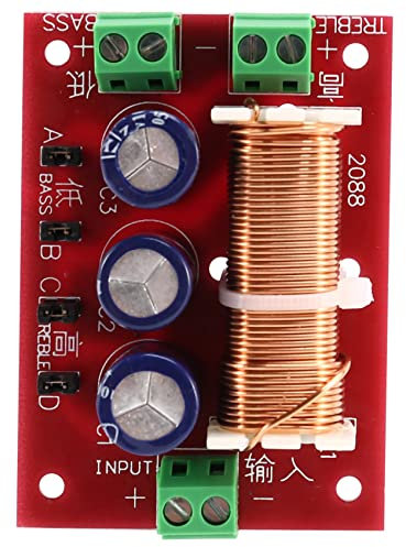 YGBWAOV YLY-2088 Divisore di Frequenza Audio 400W Filtri Crossover Regolabili Un 2 Vie Full Range Divisore di Frequenza dei Acuti