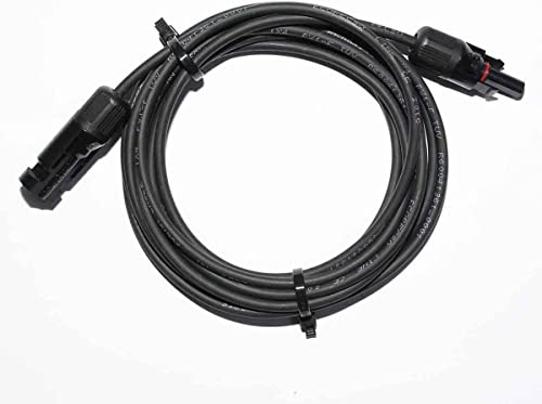 20M 4mm Solar Cable with Solar Plugs, 1500V DC CraigSolar.co.uk