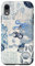 Beachy Blue Coquette Summer Collage Coastal Aesthetic Case for iPhone XR
