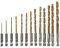 13pcs 1/4 Sunshine Makita HSS Hex Shank Titanium Coated Drill Bit Set 1.5-6.5mm