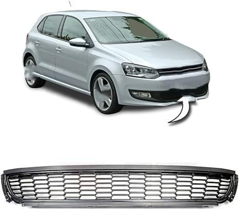 JSYDMA Front Nierengrill Grills,kompatibel mit VW Polo 6R 2009-2014,Auto Teile