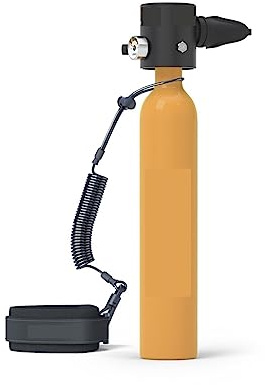 Tanque de buceo portátil de 0,5 l, equipo de buceo con cilindro submarino, equipo de buceo, tanque de aire profesional, equipo de buceo(Mini tank O)