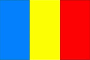 Top qualità - Bandiera ROMANIA Romania Bandiera, 90 x 150 cm, estremamente resistente, nessuna merce ECONOMICA CINESE, Peso del tessuto ca. 100 G/M², molto robusto, extra forte. Occhielli in Ottone