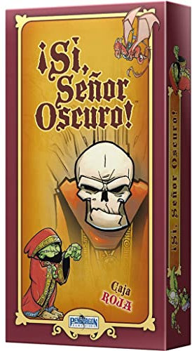 Pendragon Game Studio | ¡Sí, Señor Oscuro! Caja Roja | Juego para Fiestas Repleto de Risas y Diversión | A Partir de 8 Años | De 4 a 6 Jugadores | 20-30 Minutos por Partida | Español