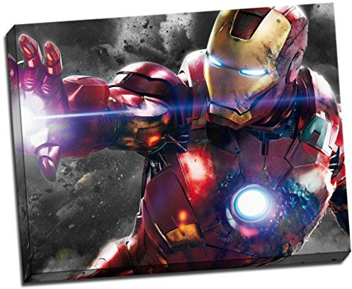„The Avengers“ Iron Man, Superhelden-Kunstdruck, gerahmt , 16 x 20 Inches (41cm x 51cm)