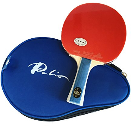 Palio Master 2.0 Tischtennisschläger & Koffer | ITTF-zugelassener Ping-Pong-Schläger für Fortgeschrittene | Allround Speed, Spin und Kontrolle
