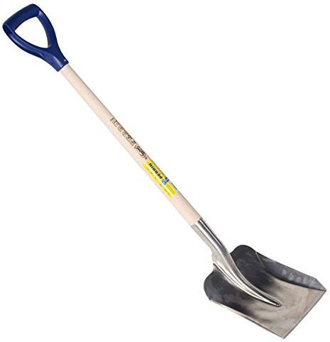 Outils perrin Pelle Auto Neige INOX Emmanché Bois Poignée PP 68, 26cm x 24cm