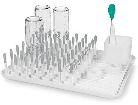 OXO Tot - Escurridor de Botellas, Gris, 1 Unidad (Paquete de 1)