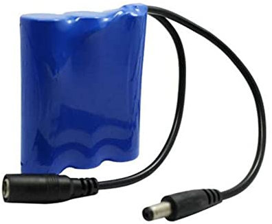 LeClubLED Mini Batterie Rechargeable DC12V - 2000mAh avec chargeur