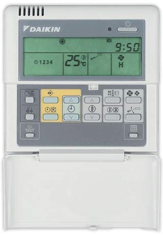 DOJA Industrial | Termostato de Pared DAIKIN BRC1D52 | por Cable | Temporizador para programar Puntos de Ajuste de calefacción y refrigeración