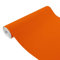 DecoMeister Lámina Autoadhesiva de Terciopelo Vinilo Adhesivo para Muebles Mesa Encimera Papel para Bricolaje Película para Forrar Decoración para Hogar En Rollo 45 x 100 cm por Metros Naranja