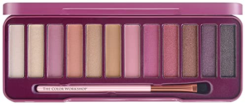 Colorhaus Mini Glowing Petals Palette Makeup - Mini Make-up-Palette mit Innenspiegel - Make-up-Set mit Blush und Highlighter, in einer leichten Palette mit Wildblumen-Grafik