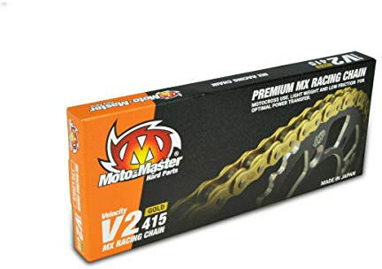 Moto Master Motorradkette Offroad V2 Gold leicht und robust - Schritt 415
