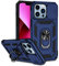 Hitaoyou iPhone 13 Pro Max Case, iPhone 13 Pro Max Case with Camera Cover & Kickstand Military Grade Shockproof Heavy Duty Protective with Magnetic Car Mount Holder for iPhone 13 pro max Blue