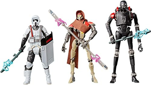 Hasbro Pack 3 Figures Action Jedi Survivor 9.5cm | Star Wars The Vintage Collection - 3.5 Multipack - Jedi Survivor