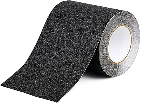Black PVC Anti Slip Tape High Traction strong grip Tape 150mm*10m Safety stair treads Self Adhesive Non-slip tape prevent slips Bomei Pack