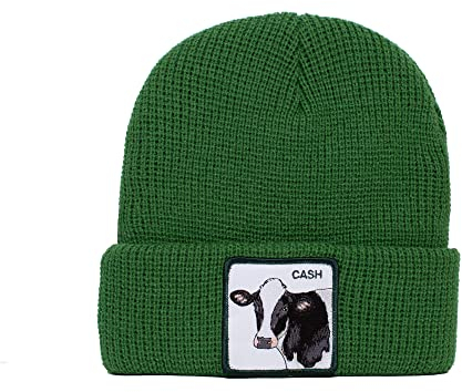 Goorin Bros. The Farm Unisex Beanie mit Bündchen aus Acryl, Milchbänder (grün), Einheitsgröße