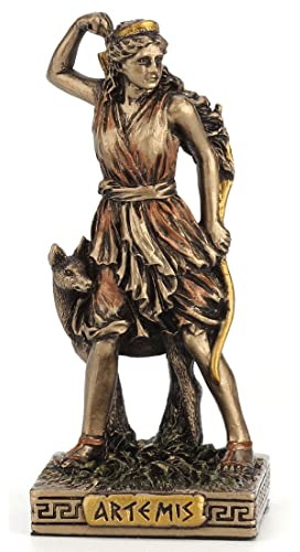 Veronese Design Griechische Götter Miniaturfigur (Artemis, Bronze)