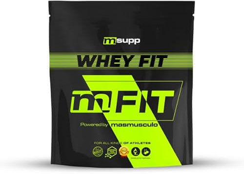 MASMUSCULO - MM Fit Line - Proteína Whey - Proteína Suero de Leche - 1 kg - Recuperador Muscular - Mejora el Rendimiento Físico - Aumenta la Masa Muscular - Sabor Chocolate Intenso