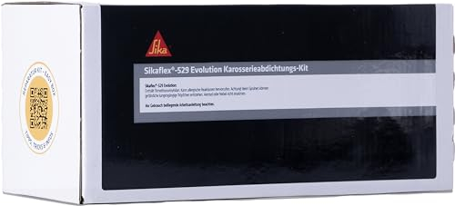 Sika - Sikaflex-529 Evolution Nahtabdichtungskit - Easybox für alle OEM Strukturen - Steinschlagschutz und Nahtabdichtung - 3x300ml + Zubehör