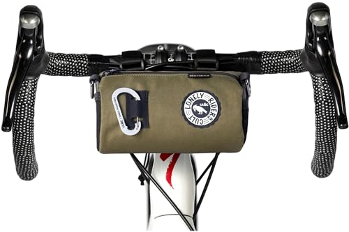 ULAC NEO PORTER COURSIER SPRINT Fahrradlenkertasche, Vordere Futtertasche für Rennrad, Mountainbike, Radfahren Reisen (Moss, 1.5L)