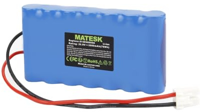 25.9V 3000mAh akku für Ambrogio L15, L15 Deluxe, L20 b, L20 Deluxe, L20 Twenty, L20e Lite, i70, i100S, i130S, Next Tech D1 Kompatibel mit Wiper Techline 015E00600A