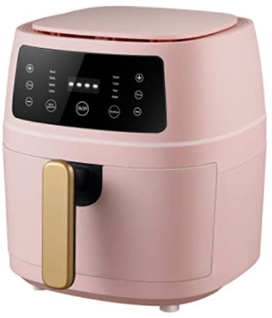 MZGDONGF Freidora de Aire de 5 qt, frita sin freír, 1350 W, Acero Inoxidable Antiadherente, fácil de Usar (Color: Morado) Safehappy