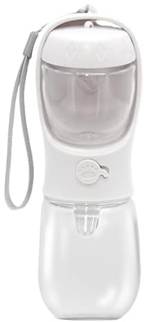 Taza para beber perros 2 en 1, botella de agua para perros de paseo - Vasos para bebidas al aire libre a prueba de fugas, vaso multifunción para pasear perros, para pasear, casa, viagg