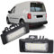 REINKO LED Kennzeichenbeleuchtung passt für VW Multivan VI Transporter/Caravelle T6 Caddy 4 Caddy Alltrack mit Heckklappe
