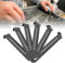 BAOSROY Pci Slot Abdeckung,6pcs Schwarz PCI Slot Slotblech,Abdeckplatte PCI Slot Cover,Abdeckung Hartstahl Staubfilter,PCI Steckplatzabdeckung,Hartstahl Staubfilter Abdeckplatte