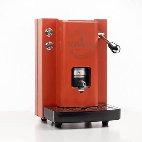 TORALDO ROCK COFFEE MACHINES |Macchina caffe cialde ese 44mm (ARANCIONE/ORANGE)