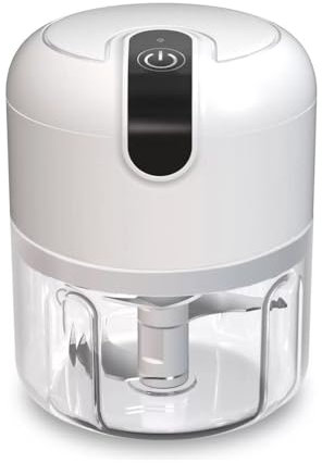 Electric Mini Food Chopper, Rechargeable and Portable Processor with Stainless Steel Blades Wireless Meat Grinder for kids Food Meat Onion Vegetables