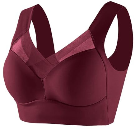 Brassiere Sport Femme Grande Taille Soutien Gorge sans Armature Brassière Push up Femme Bra Maintien Fort Forte Poitrine Confort Vêtements Femme Grossesse sous Vetement Lingeries Sexy Classiques