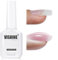 Vishine Builder Nail Gel for Nails, 8-in-1 Pastel Pink Builder Strengthener Jelly Hard Extension Gel Base Rhinestone Nails Thickening in A Bottle E055