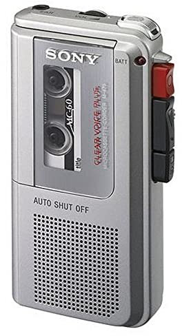 Sony M-475 Silver Cassette Player - Cassette Players (3.6 cm, Silver, 14.5 h, AAA, 97 g, 54 x 21.8 x 109 mm)