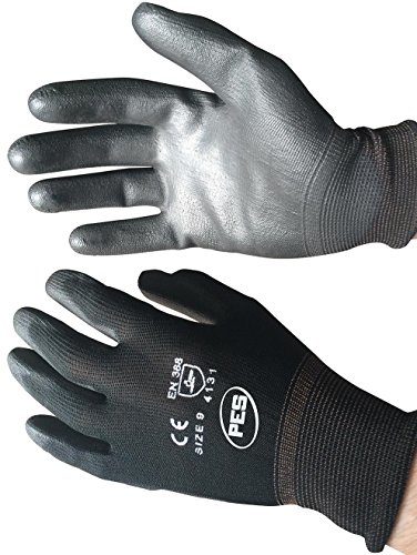 Warrior NB10/XL PU coated Nylon working gloves (Pack of 12)
