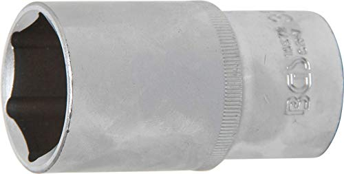 BGS 10572 | Llave de vaso hexagonal, larga | entrada 12,5 mm (1/2) | 32 mm