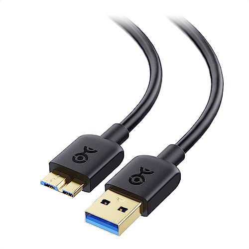 Cable Matters15 Ft USB 3.0 A to Micro B Cable in Black
