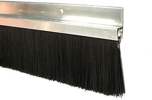 Bas de porte alu 1m + brosse IBS 60 - ELLEN - 0308401D