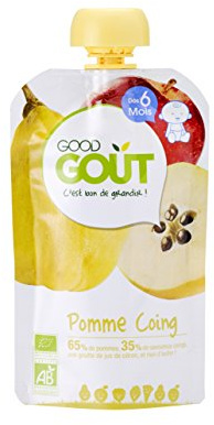 Good goût bébé pomme coing 120g