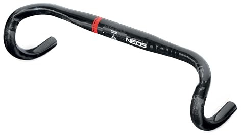 Cinelli Neos Carbon Fahrradlenker, 40 cm, Schwarz