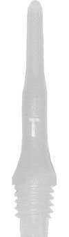 Bull's Tefo X Soft Tips, Dart Spitzen 6 mm, Farbe:Weiss