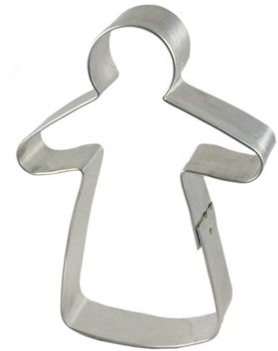 LARES Ausstecher/Ausstechform Frau - für Kekse, Plätzchen, Lebkuchen & Co - Größe: 14cm, Höhe: 1,7cm - Made in Germany