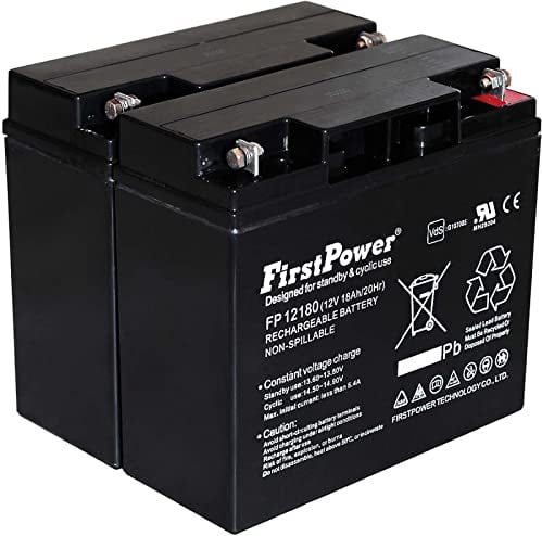 FirstPower Blei-Gel Akku für USV APC RBC7 12V 18Ah VDs, 12V, Lead-Acid
