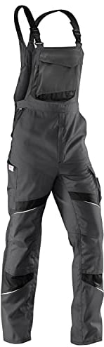 KÜBLER Workwear | KÜBLER ACTIVIQ Arbeitslatzhose | anthrazit/schwarz | Größe 54
