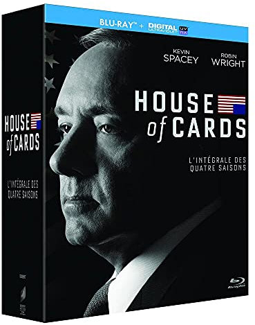 House of Cards - Intégrale saisons 1-2-3-4 [Blu-ray + Copie digitale]