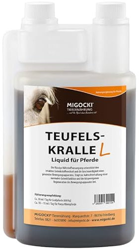 MIGOCKI TEUFELSKRALLE Liquid für Pferde Ergänzungsfuttermittel 1000 ml