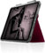 STM Bags Studio Case Folio 10292844 - Custodia per Apple iPad Pro 12,9 (2020 & 2018), colore: Rosso scuro/Trasparente